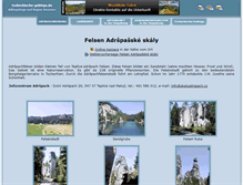 Tablet Screenshot of felsen-adrspasske-skaly.tschechische-gebirge.de