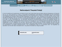 Tablet Screenshot of nationalpark-thayatal-podyji.tschechische-gebirge.de