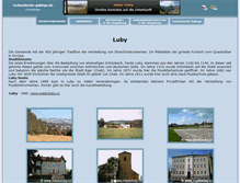 Tablet Screenshot of luby.tschechische-gebirge.de