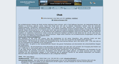Desktop Screenshot of cheb.tschechische-gebirge.de