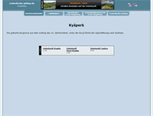 Tablet Screenshot of kysperk.tschechische-gebirge.de