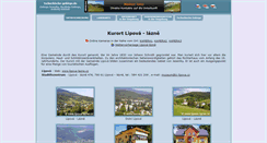 Desktop Screenshot of kurort-lipova-lazne.tschechische-gebirge.de