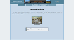 Desktop Screenshot of naturpark-jevisovka.tschechische-gebirge.de