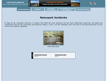 Tablet Screenshot of naturpark-jevisovka.tschechische-gebirge.de