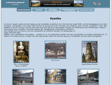 Tablet Screenshot of kyselka.tschechische-gebirge.de