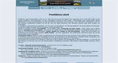 Desktop Screenshot of frantiskovy-lazne.tschechische-gebirge.de