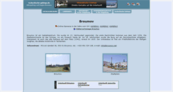 Desktop Screenshot of broumov.tschechische-gebirge.de
