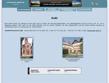 Tablet Screenshot of dubi.tschechische-gebirge.de