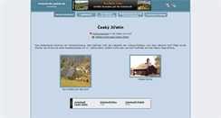 Desktop Screenshot of cesky-jiretin.tschechische-gebirge.de