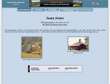 Tablet Screenshot of cesky-jiretin.tschechische-gebirge.de