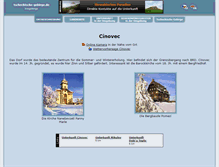 Tablet Screenshot of cinovec.tschechische-gebirge.de