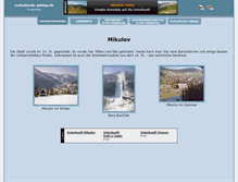 Tablet Screenshot of mikulov.tschechische-gebirge.de