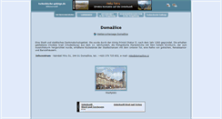Desktop Screenshot of domazlice.tschechische-gebirge.de