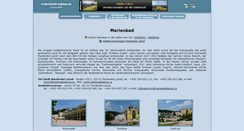 Desktop Screenshot of marienbad.tschechische-gebirge.de
